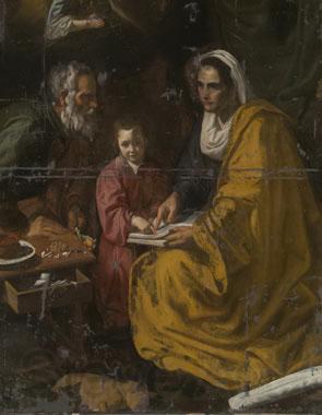 unknow artist The Education of the Virgin